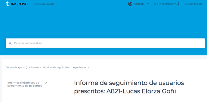 Titulo de informes prescritos