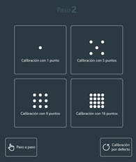 easyclick 18 calibration settings